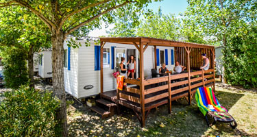 Location mobil-home camping luxe