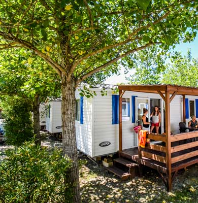 Camping luxe mobil-home 5 étoiles