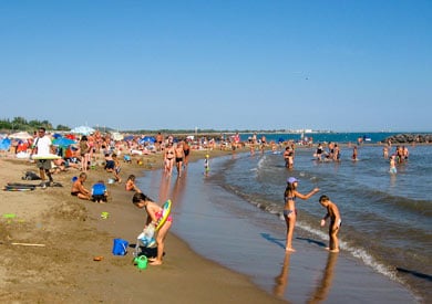 Camping Vias accès plage