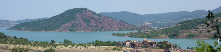 lac de salagou randonnee herault