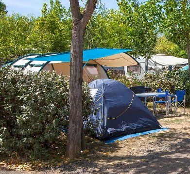 camping avec sanitaire privé